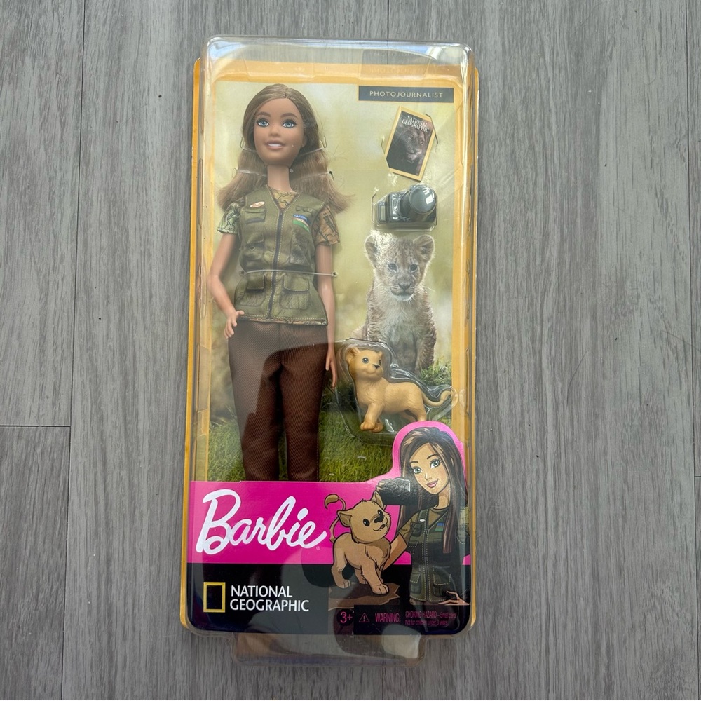 Barbie National Geographic Photojournalist Doll